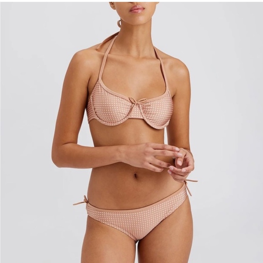 NWOT Solid & Striped Sydney Bikini Set READ